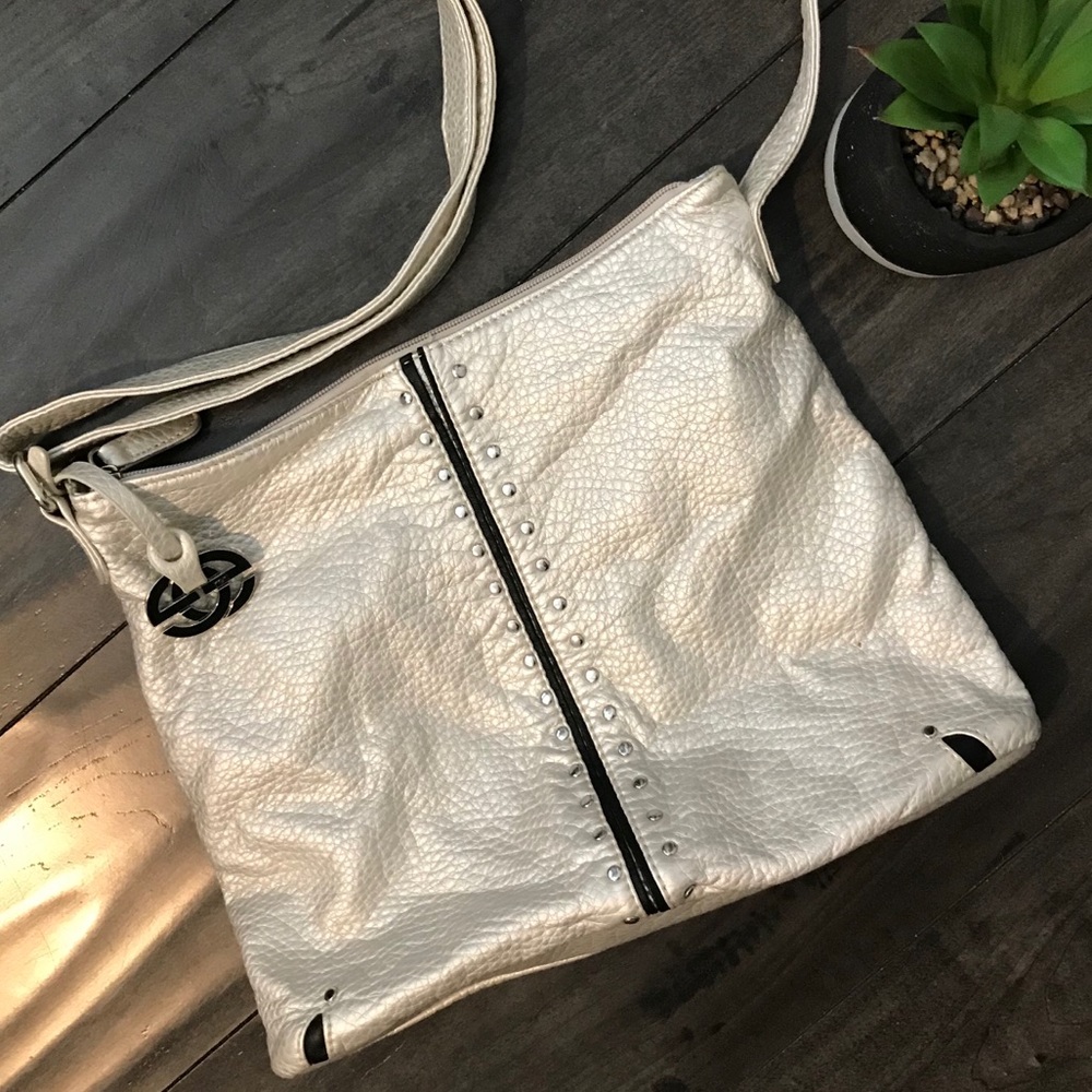 Silver Shoulder Bag